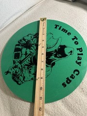 RARE Pogs Game Board Flipper Caps Pro Court Milkcap Play Mat 90s Nostalgia Toy