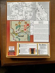 Multi-Man Publishing Korea: The Forgotten War War Board Game Complete Game