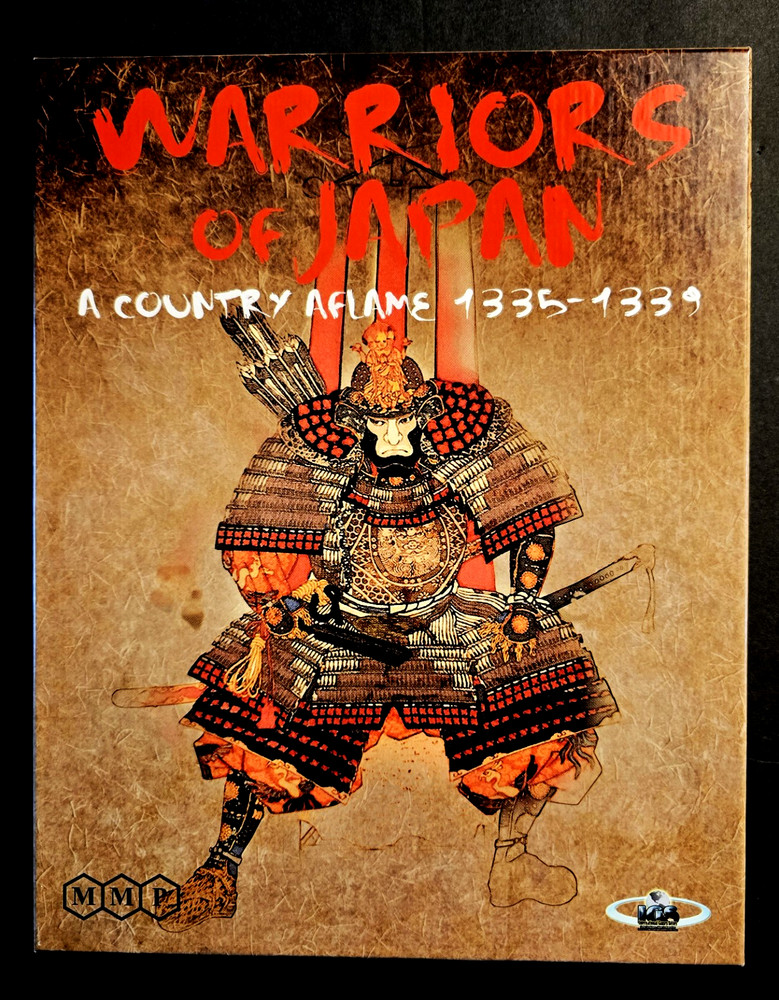 “WARRIORS OF JAPAN” WAR BOARD GAME – MMP – PUNCHED, COMPLETE