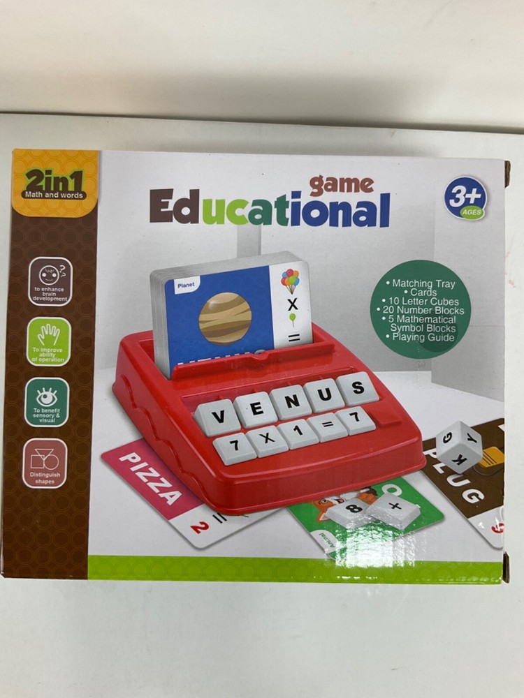 Educational Card Game 2in1 Age 3+ New in package