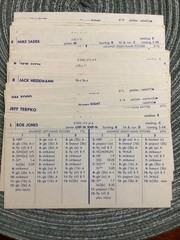 Strat-O-Matic Baseball 1976 XP Lot 31 Cards Nice Shape see description