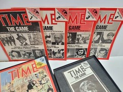Vintage Board Games Time The Game 1983 John N. Hansen Co. Political World Events