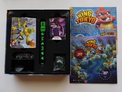 King of Tokyo 2017 Board Game & RARE Promos! 100% Complete! W/ Baby Gigazaur!