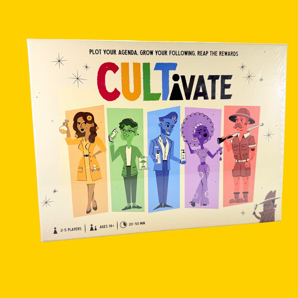 New CULTIVATE Board Game – Pops & Bejou Games – 2-5 Players – FACTORY SEALED