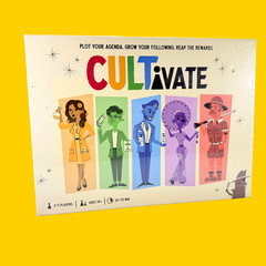 New CULTIVATE Board Game – Pops & Bejou Games – 2-5 Players – FACTORY SEALED