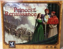 MERCURY Games PRINCESS OF THE RENAISSANCE Board Game Missing Instructions