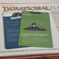 Dan Ariely’s Irrational Game Pressman 2016 Card Game New In Box