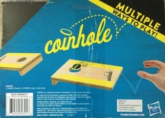 Hasbro Coinhole Cornhole Tabletop Game Kid 8+ Brand New Party Bouncing Coin Game