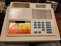 Vintage Electronic Detective Game Don Adams Crime Mystery Ideal Toy Corp. 1979