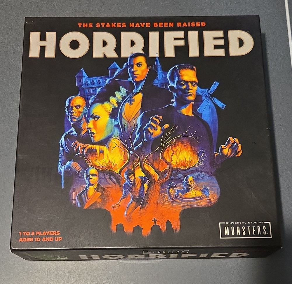 Ravensburger Horrified Universal Monsters Board Game, 1-5 Players, 10+