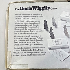 Vintage The Uncle Wiggly Board 1967 Pre-owned Classic Game