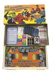 Pressman Boardgame Marvel Super Heroes Game Unplayed Sealed Components Complete