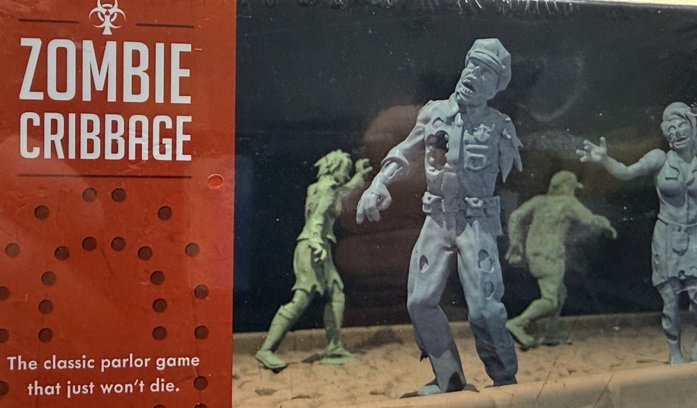 Zombie Cribbage : The Classic Parlor Game That Just Won’t Die SEALED