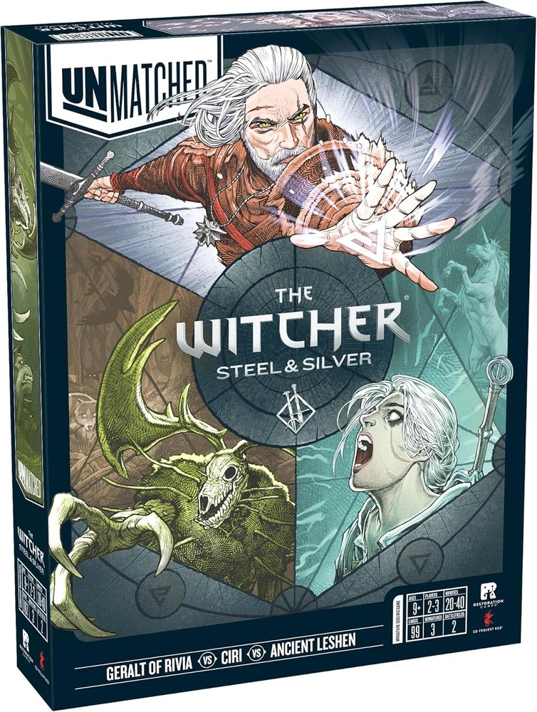 Unmatched: Witcher – Steel & Silver Brand New SEALED REO8890