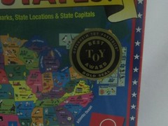 Great States Board Game Trivia Geography New in Sealed Box 2004