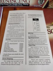 Reminiscing Millennium Edition 1940’s thru 1990’s Board Game