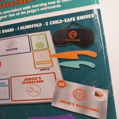 Wilder Toys MASTER CHEF Family Cooking Game Teach Kids To Cook, 22 Recipes