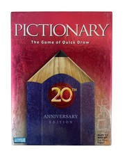Pictionary 20th Anniversary Edition Board Game Family Hasbro – 100% Complete