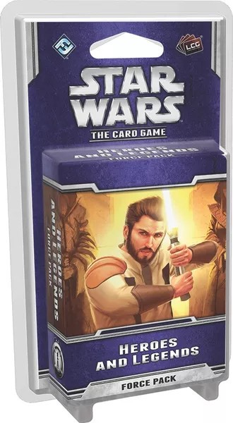 Star Wars LCG: Heroes & Legends Force Pack Card Game Expansion – New & Sealed