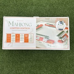 Maison Lude Mahjong Limited Edition 160 Tile Set Premium Mat, Leather Bag SEALED