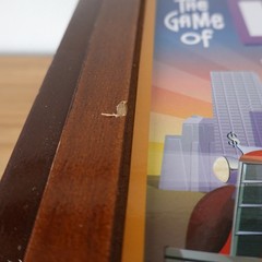 The Game of Life Vintage Game Collection Wooden Book Box Bookshelf 2009 MB Games