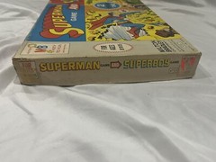 1967 Superman Game and Superboy Game Milton Bradley 4725 – COMPLETE