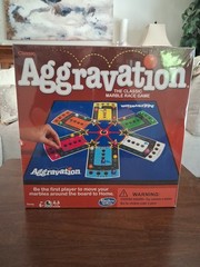New Original Aggravation Marble Race Board Game New SEALED BOX! FREE SHIPPING!