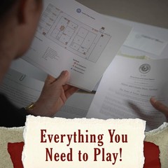 , Death in Antarctica, Case File Game for 1+ Players, Ages 14 and Up