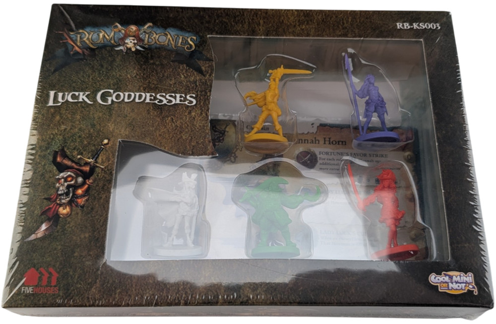 Rum & Bones Luck Goddesses RB-KS003 Kickstarter Exclusive Sealed CMON