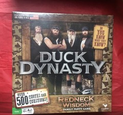 Duck Dynasty Redneck Wisdom Family Party Game • New • Sealed! Lots of fun!