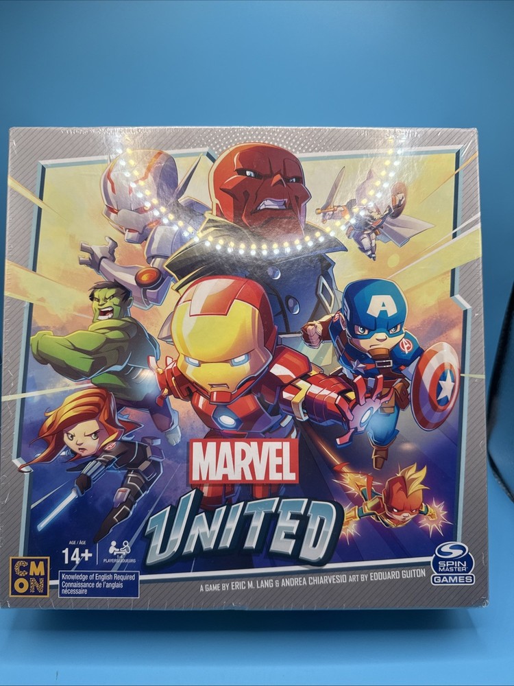 Marvel United Board Game Factory Sealed New Spin Master Games CMON Strategy