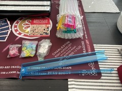 Complete American Mahjong Set, With Bag , Large Matt And 2025 Cards