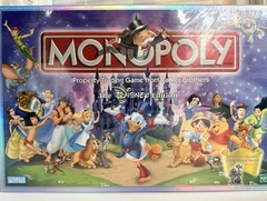 Monopoly The Disney Edition Board Game New Sealed Pieces 2001 Hasbro