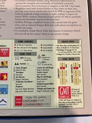 GMT Games Three Days Of Gettysburg Board Game 2004 Reprint Edition New Open Box