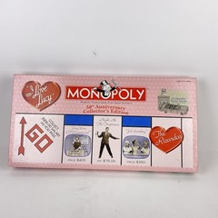 Monopoly “I Love Lucy” 50th Anniversary Collector’s Edition Board Game Read