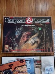 VINTAGE DUNGEONS AND DRAGONS BOARD GAME – THE DRAGONS DEN | TSR 1073 | 1992 |