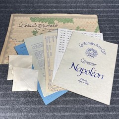 Vintage Napoleon: La Bataille d’Auerstadt 1st Ed. War Board Game Marshal 1978