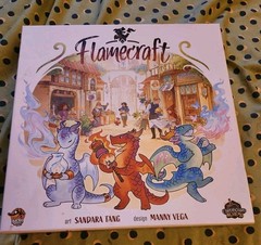 Flamecraft Standard Edition Board Game Cardboard Alchemy Strategy New Open Box