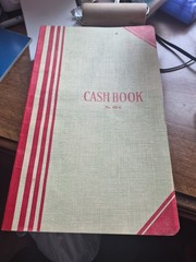 VINTAGE CASHBOOK No.401-c