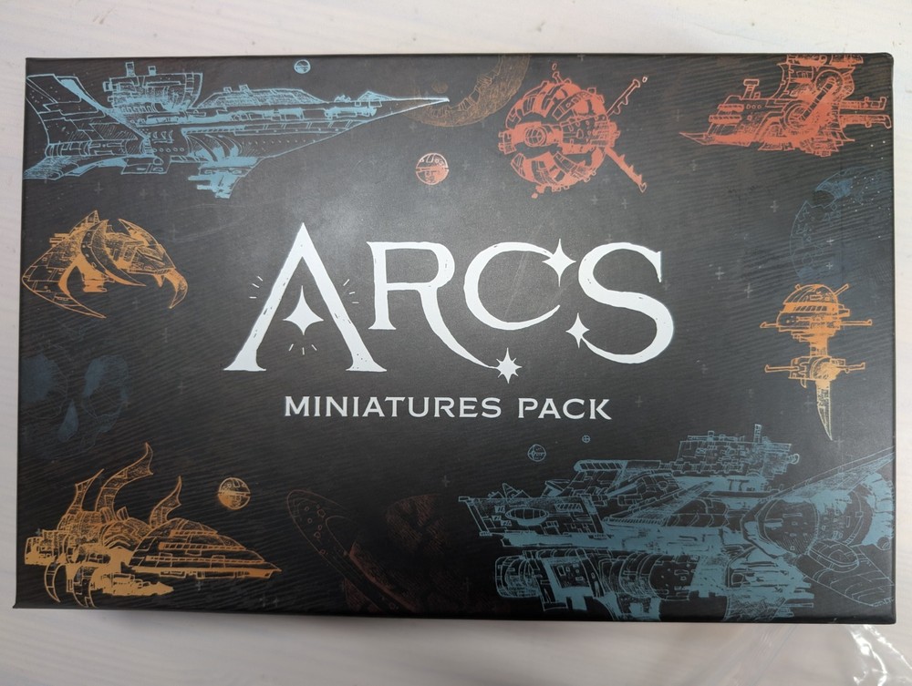 Cole Wehrle’s ARCS: Miniatures Pack 100+ Miniatures Kickstarter OOP *AS NEW*
