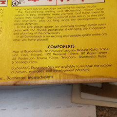 Borderlands “A game of Barbaric the Future” Boardgame by Eon. Replacement parts!