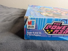 The Powerpuff Girls Saving The World Before Bedtime 2000 MB Vintage Board Game.