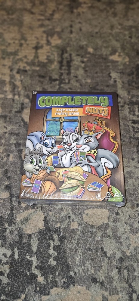 Completely Nuts Fast Paced Party Game. Brand New Factory Sealed!!