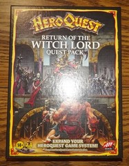 HeroQuest Return of the Witch Lord Hero Quest Pack Expansion 2021 Hasbro New