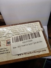 Wrath of Kings Hammer Of Heaven Shield Of Taelfon sealed box WOK03006