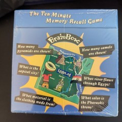 Brain Box All Around The World Game Green Board Games 1, 2 Or More Players. NEW