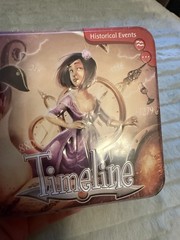 NEW Timeline Historical Events Card Game SEALED – Metal Tin
