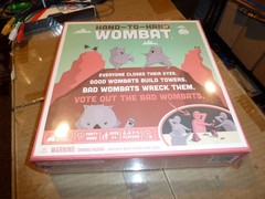 Hand-to-Hand Wombat Party Game – Ages 7+ 3-6 Players, New