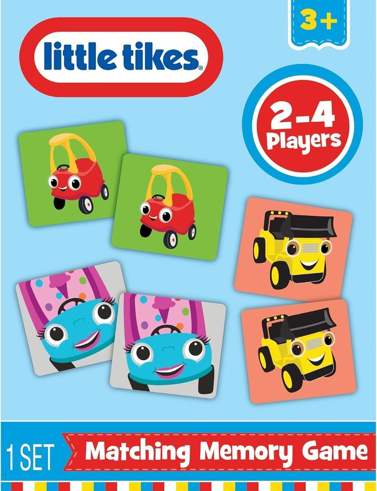 Little Tikes Memory Card Game For Kids Fun Learning And Matching Skills