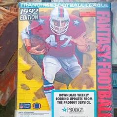 Fantasy Sports Franchise Football League Fantasy Football 1992 Board Game